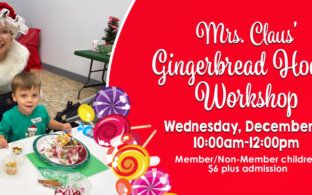 Mrs. Claus’s Gingerbread House Workshop