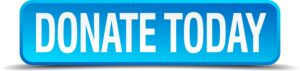 donate today blue 3d realistic square isolated button